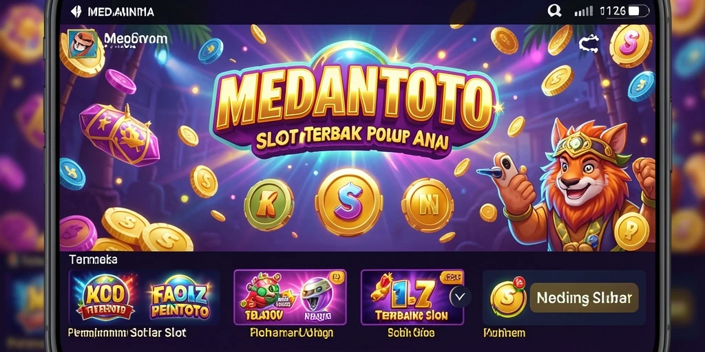 Tangkapan layar dari gameplay menarik MEDANTOTO dengan slot yang beragam.